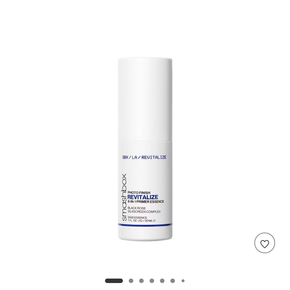 New 1oz Smashbox White Revitalize 8-in-1 Primer Essence